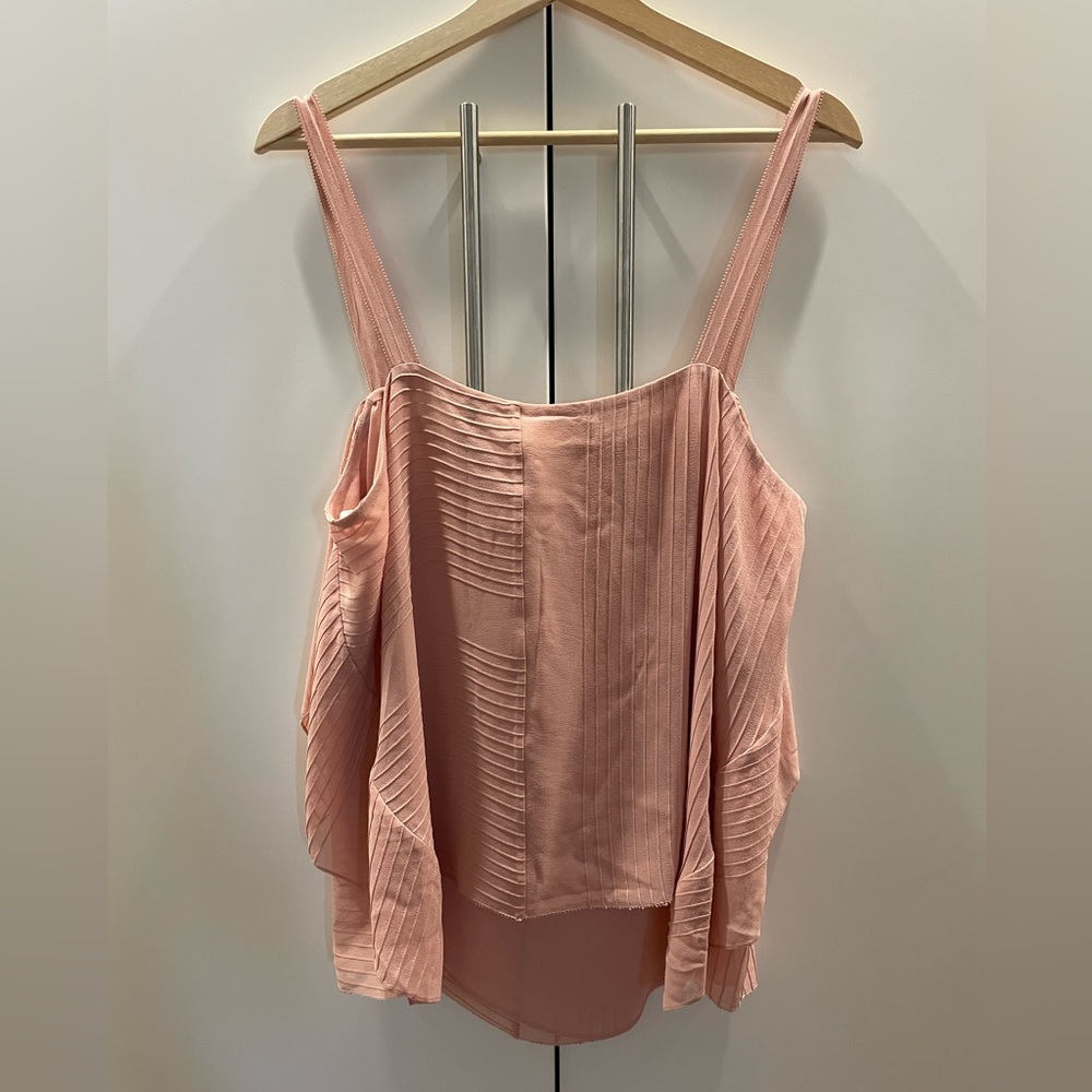 TORY BURCH | Blush Pink Flowy Tank Top Sz 14